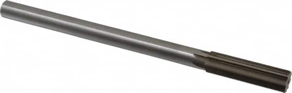 Interstate - 0.667" High Speed Steel 6 Flute Chucking Reamer - Top Tool & Supply