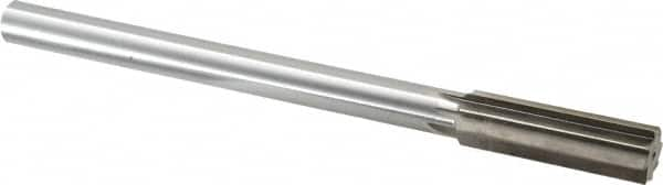 Interstate - 0.765" High Speed Steel 6 Flute Chucking Reamer - Top Tool & Supply