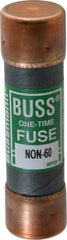 Cooper Bussmann - 125 VDC, 250 VAC, 60 Amp, Fast-Acting General Purpose Fuse - Fuse Holder Mount, 76.2mm OAL, 50 at AC/DC kA Rating, 13/16" Diam - Top Tool & Supply