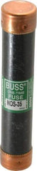 Cooper Bussmann - 600 VAC, 35 Amp, Fast-Acting General Purpose Fuse - Fuse Holder Mount, 5-1/2" OAL, 50 at AC/DC kA Rating, 1-1/16" Diam - Top Tool & Supply