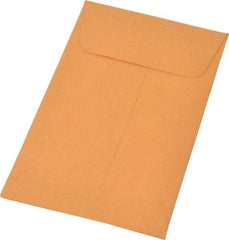 Quality Park - 4-1/4" Long x 2-1/2" Wide Gummed Flap Kraft Coin Envelope - 20 Lb Paper Weight - Top Tool & Supply