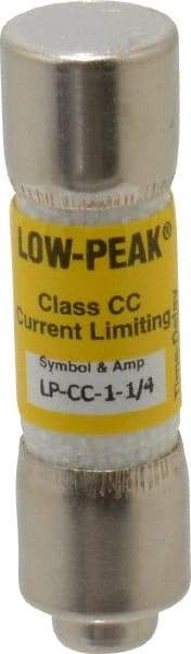 Cooper Bussmann - 300 VDC, 600 VAC, 1.25 Amp, Time Delay General Purpose Fuse - Fuse Holder Mount, 1-1/2" OAL, 20 at DC, 200 at AC (RMS) kA Rating, 13/32" Diam - Top Tool & Supply