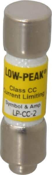 Cooper Bussmann - 300 VDC, 600 VAC, 2 Amp, Time Delay General Purpose Fuse - Fuse Holder Mount, 1-1/2" OAL, 20 at DC, 200 at AC (RMS) kA Rating, 13/32" Diam - Top Tool & Supply