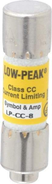 Cooper Bussmann - 150 VDC, 600 VAC, 8 Amp, Time Delay General Purpose Fuse - Fuse Holder Mount, 1-1/2" OAL, 20 at DC, 200 at AC (RMS) kA Rating, 13/32" Diam - Top Tool & Supply