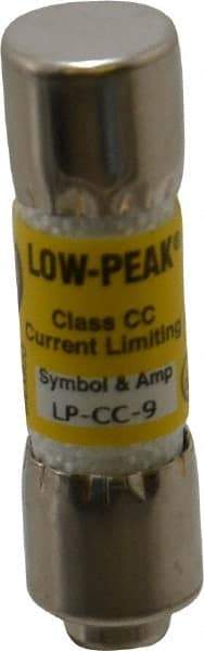 Cooper Bussmann - 150 VDC, 600 VAC, 9 Amp, Time Delay General Purpose Fuse - Fuse Holder Mount, 1-1/2" OAL, 20 at DC, 200 at AC (RMS) kA Rating, 13/32" Diam - Top Tool & Supply