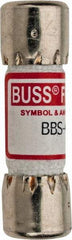 Cooper Bussmann - 600 VAC, 0.4 Amp, Fast-Acting General Purpose Fuse - Fuse Holder Mount, 1-3/8" OAL, 10 at AC kA Rating, 13/32" Diam - Top Tool & Supply