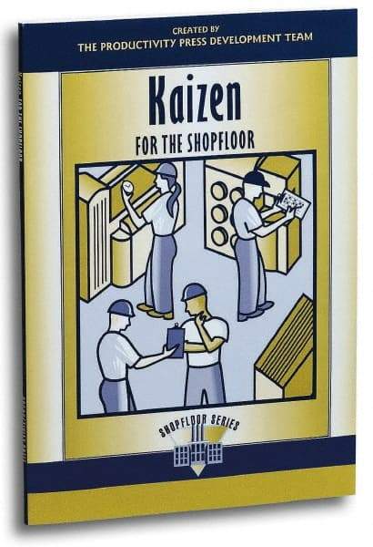 Made in USA - Kaizen for the Shopfloor Publication, 1st Edition - by The Productivity Press Development Team, 2002 - Top Tool & Supply