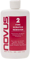 Novus - 8 Ounce Bottle Scratch Remover for Plastic - Fine Scratch Remover - Top Tool & Supply