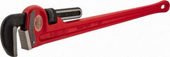 Ridgid - 36" Cast Iron & Steel Straight Pipe Wrench - 5" Pipe Capacity - Top Tool & Supply