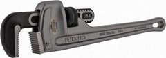 Ridgid - 14" Aluminum Straight Pipe Wrench - 2" Pipe Capacity - Top Tool & Supply