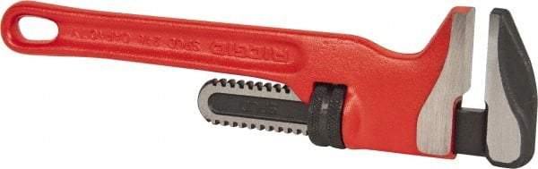 Ridgid - 12" Steel Straight Spud Pipe Wrench - 2-5/8" Pipe Capacity - Top Tool & Supply