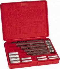 Ridgid - 20 Piece Screw Extractor & Drill Set - Plastic Set Box - Top Tool & Supply