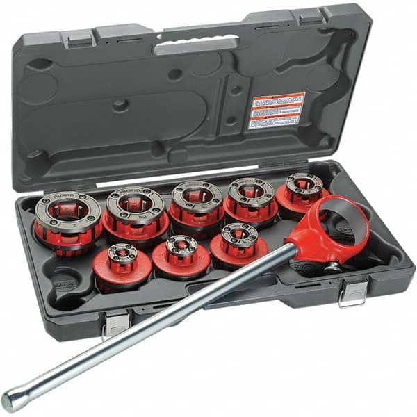 Ridgid - Pipe Threader Dies Material: Steel Thread Size (Inch): 1/2 - 2" - Top Tool & Supply