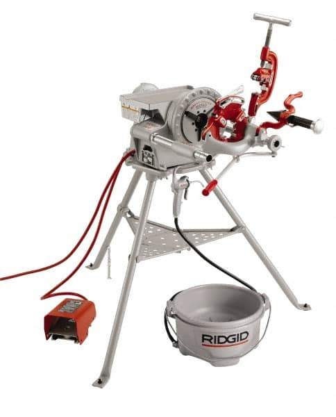 Ridgid - Metal Metal Cutting and Forming Machine Stand - For Use with Model 122XL Copper and Stainless Steel Cutting Machines, Model 300 Power Drive - Top Tool & Supply