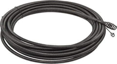 Ridgid - 5/16" x 35' Drain Cleaning Machine Cable - Inner Core Bulb Auger, 3/4" to 1-1/2" Pipe, Use with Models K39, K40 & K50 - Top Tool & Supply