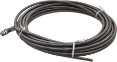 Ridgid - 5/16" x 35' Drain Cleaning Machine Cable - Inner Core Drophead, 3/4" to 1-1/2" Pipe, Use with Models K39, K40 & K50 - Top Tool & Supply