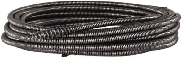 Ridgid - 3/8" x 35' Drain Cleaning Machine Cable - Bulb Auger, 1-1/4" to 1-1/2" Pipe, Use with Models K39, K40 & K50 - Top Tool & Supply