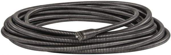 Ridgid - 3/8" x 35' Drain Cleaning Machine Cable - Male Coupling, 1-1/4" to 1-1/2" Pipe, Use with Models K39, K40 & K50 - Top Tool & Supply