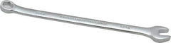 Proto - 7mm 6 Point Combination Wrench - 15° Head Angle, 5-5/32" OAL, Steel, Satin Finish - Top Tool & Supply