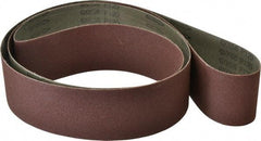 Tru-Maxx - 3" Wide x 90" OAL, 120 Grit, Aluminum Oxide Abrasive Belt - Aluminum Oxide, Fine, Coated, X Weighted Cloth Backing, Series VAC228 - Top Tool & Supply