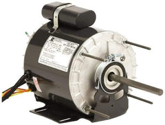 US Motors - 1/6 hp, TEAO Enclosure, Auto Thermal Protection, 1,075 RPM, 115 Volt, 60 Hz, Single Phase Permanent Split Capacitor (PSC) Motor - Size 48YZ Frame, Stud Mount, 1 Speed, Ball Bearings, 2.6 Full Load Amps, B Class Insulation, CCW Lead End - Top Tool & Supply