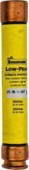 Cooper Bussmann - 300 VDC, 600 VAC, 1.25 Amp, Time Delay General Purpose Fuse - Fuse Holder Mount, 127mm OAL, 100 at DC, 300 at AC (RMS) kA Rating, 13/16" Diam - Top Tool & Supply