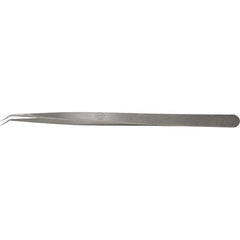 Erem - Tweezers Type: Fine Point Pattern: Curved - Top Tool & Supply