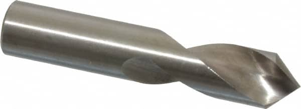 Interstate - 3/8" Body Diam, 90°, 2" OAL, High Speed Steel Spotting Drill - Top Tool & Supply