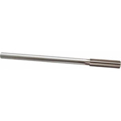 Interstate - 0.534" High Speed Steel Chucking Reamer - Top Tool & Supply