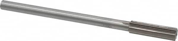 Interstate - 0.558" High Speed Steel Chucking Reamer - Top Tool & Supply