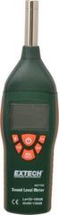 Extech - A and C Frequency Weight, LCD Display Sound Meter - 65 to 130 Decibels - Top Tool & Supply