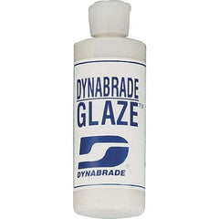 Dynabrade - 4 oz Polishing Compound - White, For High Glossing, Use on Composites, Fiberglass & Metal - Top Tool & Supply