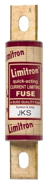 Cooper Bussmann - 600 VAC, 500 Amp, Fast-Acting General Purpose Fuse - Bolt-on Mount, 203.2mm OAL, 200 (RMS) kA Rating, 2-1/2" Diam - Top Tool & Supply