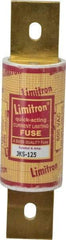 Cooper Bussmann - 600 VAC, 125 Amp, Fast-Acting General Purpose Fuse - Bolt-on Mount, 5-3/4" OAL, 200 (RMS) kA Rating, 1-5/8" Diam - Top Tool & Supply