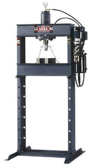 Dake - 25 Ton Hydraulic Shop Press - 10 Inch Stroke, 1 HP, Single Phase - Top Tool & Supply