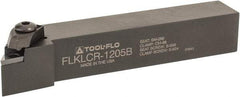 Tool-Flo - FLP..., FLKL External Right Hand Indexable Profiling Toolholder - 3/4" Shank Height x 3/4" Shank Width, 4-1/2" Long - Top Tool & Supply