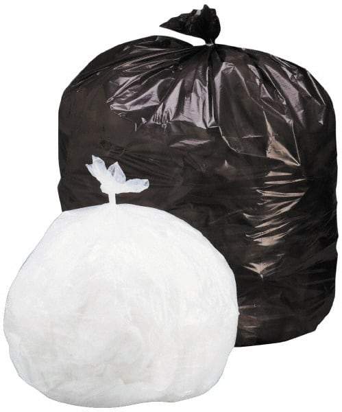 Ability One - 1.22 mil Thick, Heavy-Duty Trash Bags - Low-Density Polyethylene (LDPE), 33" Wide x 39" High, Brown - Top Tool & Supply