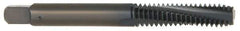 OSG - 3/4-16 UNF 4 Flute 3B Modified Bottoming Spiral Flute Tap - Powdered Metal, Oxide Finish, 4-1/4" OAL, Right Hand Flute, Right Hand Thread, H3 - Top Tool & Supply