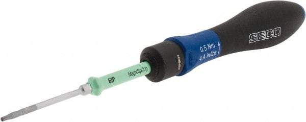 Seco - TP6 Torx Plus Drive, Driver for Indexable Milling - Compatible with Inserts - Top Tool & Supply