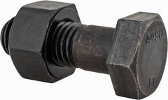 Value Collection - 3/4-10 Thread, 2-1/4" Length Under Head, Steel Hex Head Bolt - Uncoated, UNC Thread, ASTM A490 - Top Tool & Supply