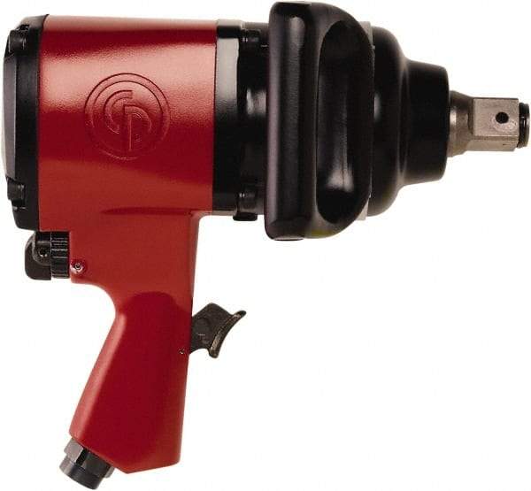 Chicago Pneumatic - 1" Drive, 4,400 RPM, 710 Ft/Lb Torque Impact Wrench - Pistol Grip Handle, 720 IPM, 41 CFM, 90 psi, 1/2" NPT Inlet - Top Tool & Supply