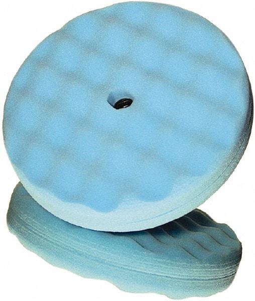 3M - 8" Diam Foam Buffing & Backing Pad - Quick Connect Attachment - Top Tool & Supply