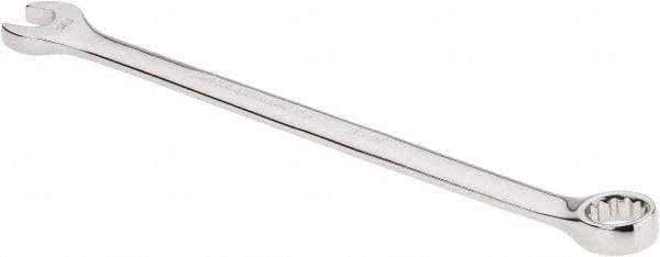 GearWrench - 3/8" 12 Point Offset Combination Wrench - 15° Offset Angle, 6-1/2" OAL, Steel, Polished Finish - Top Tool & Supply