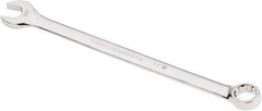 GearWrench - 1/2" 12 Point Offset Combination Wrench - 15° Offset Angle, 8-3/32" OAL, Steel, Polished Finish - Top Tool & Supply