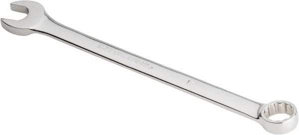 GearWrench - 1" 12 Point Offset Combination Wrench - 15° Offset Angle, 14" OAL, Steel, Polished Finish - Top Tool & Supply