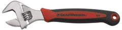 GearWrench - 13/16" Jaw Capacity, 6" Standard Adjustable Wrench - Steel, Chrome Finish - Top Tool & Supply