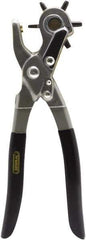 General - 5/64", 3/32", 7/64", 1/8", 5/32" & 3/16" Revolving Punch Pliers Punch - 1/8 to 3/8" Range - Top Tool & Supply