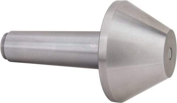 Riten - MT6 Taper Shank, 6-1/2" Head Diam Live Center - 4-5/16" Head Length, 3" Point Diam, 4-15/16" Point Len, 4,800 Lb Max Workpc, Bull Nose Point - Top Tool & Supply