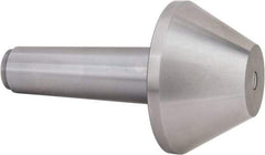 Riten - MT6 Taper Shank, 6-1/2" Head Diam Live Center - 4-5/16" Head Length, 3" Point Diam, 4-15/16" Point Len, 4,800 Lb Max Workpc, Bull Nose Point - Top Tool & Supply