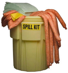 PRO-SAFE - Hazardous Materials Spill Kit - 95 Gal Polyethylene Overpack Container - Top Tool & Supply